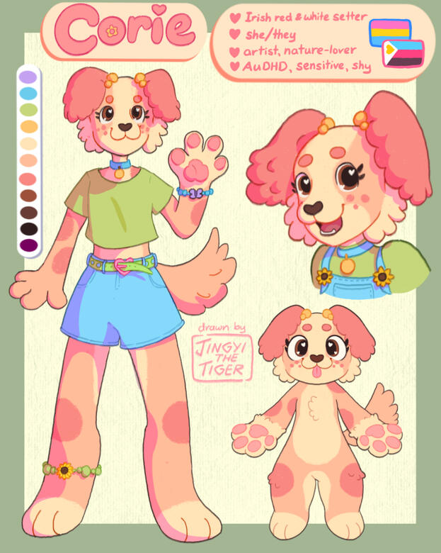 shaded fullbody, shaded headshot, chibi - 96USD/145AUD